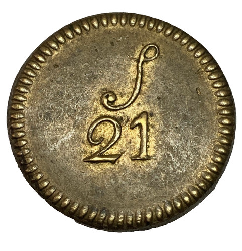 1774 1775 george iii brass - 1774-1775,