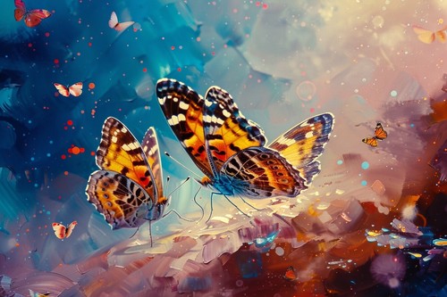 Stunning butterfly canvas - stunning,