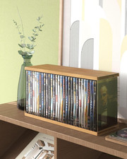 Retro Walnut-Colored MDF DVD