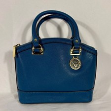 Anne Klein Blue Dome Satchel