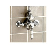 Imperial Exposed Radcliffe Thermostatic Dual Control Valve in  Antique Gold Rare