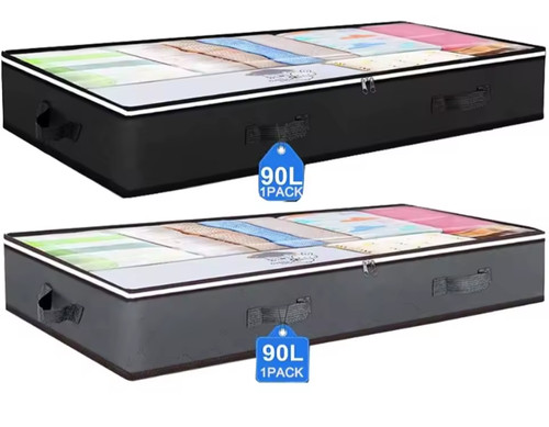 2pcs under bed storage bag - bed,