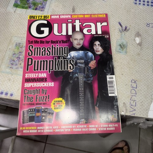 Guitar magazine march 2000 - guitar,
