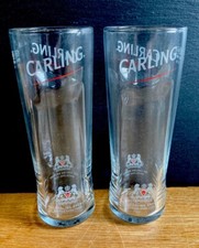 New 2 x Carling Tall 1/2 Pint