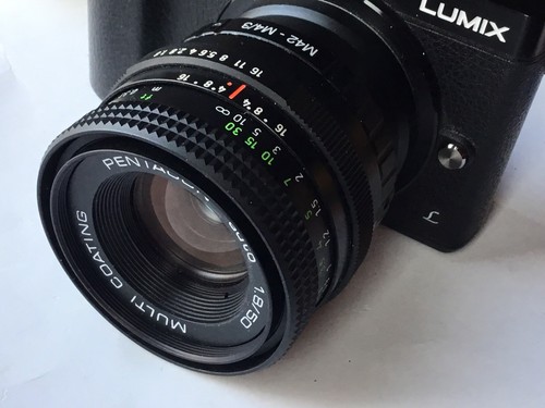 Tested pentacon auto 50mm 8 - tested, f1.8