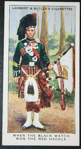 The black watch - watch, red
