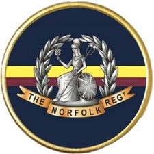 Norfolk Regiment Military Gold