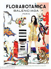 ADVERTISEMENT ADVERTISING 066 2012 Balenciaga Kristen Stewart Florabotanica Perfume