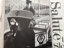 AA  BSA M21 outfit MOTORCYCLE ARTICLE.last one