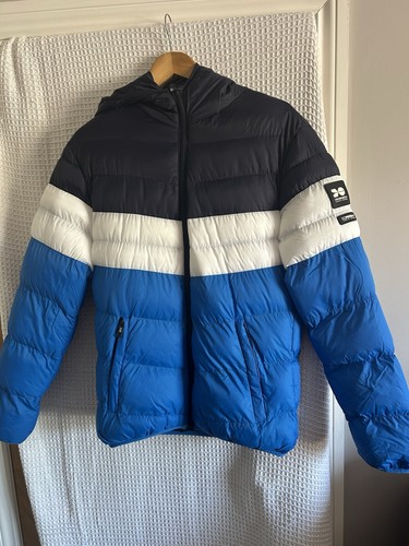 Crosshatch padded jacket - jacket, blue