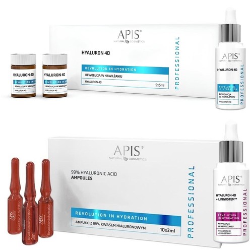 Apis hyaluron set - 4d, ampoules