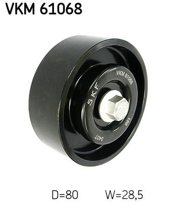 Belt set skf vkm 61068 - set, for