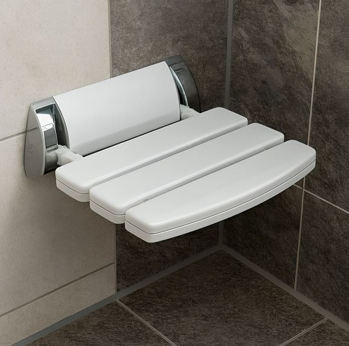 White chrome folding wall - folding,