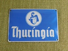 Small Enamel Sign Thuringia !