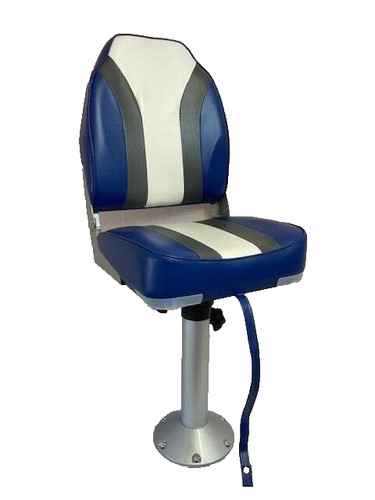 Folding boat seat adjustable - folding, &