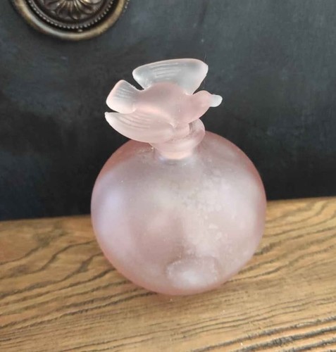 Vintage art deco pink glass - vintage,