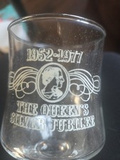 Queens Silver Jubilee Glass 