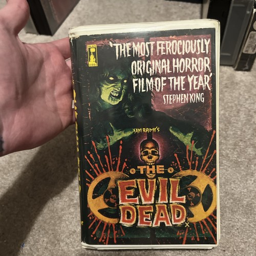 The evil dead vhs pre - the,