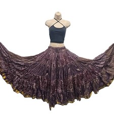 Silk Blend Sari 25 Yard Skirt