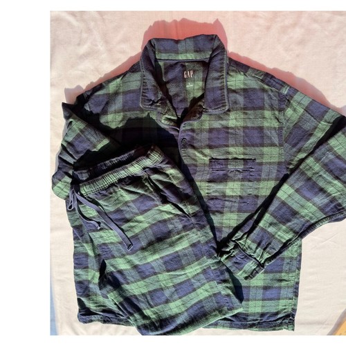 Gap 100 cotton green navy - green,