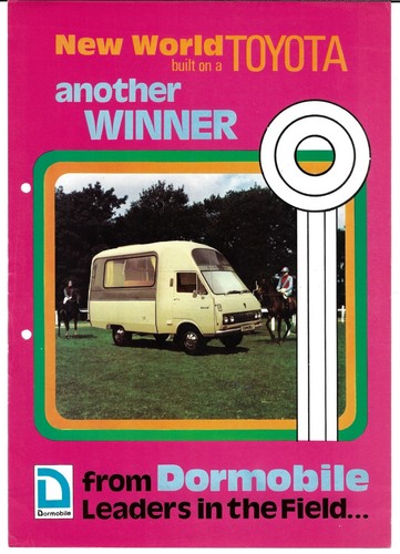 Toyota ace dormobile new - hi-ace,