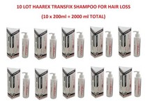 10 LOT Haarex Transfix Shampoo