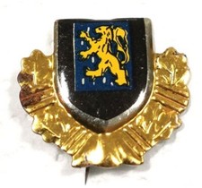 Automotive -  A Puegeot Motor Co tin plate/enamel vintage  badge