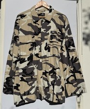 RARE PATTA mens snow camo white and black Jacket XL 