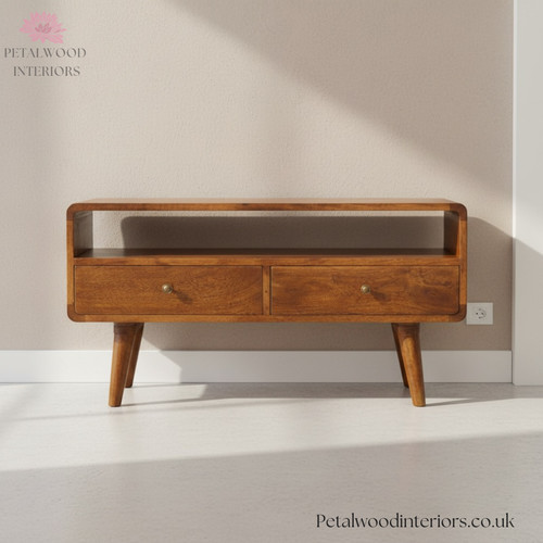 Dark wood stand 47cm - 47cm,