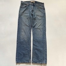 Levi 527 Faded Blue Denim Bootcut Jeans W32 L32