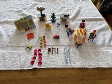Play Mobil -  Supermarket, Hair Salon, Hospital, & Kitchen set - One Lot £30