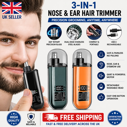 Electric nose hair trimmer - electric,