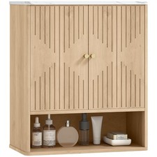 Homcom bathroom wall cabinet - wall,