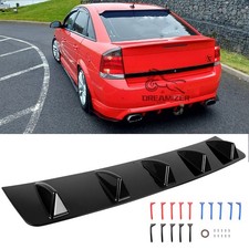 For Vauxhall Opel Vectra SRi Gloss Rear Bumper Diffuser Spoiler Splitter Fin Lip