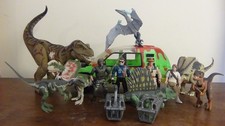 Jurassic Park Action Figure Toy Bundle x 14 Vintage Kenner Hasbro