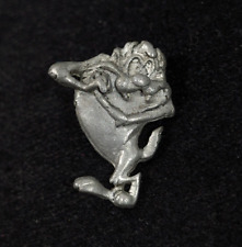 Vintage Warner Brothers Starline Taz Tasmanian Devil Pewter Pendant Looney Tunes