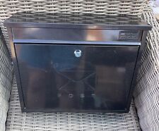 Wall Mounted Steel Lockable Weatherproof Post Box  - 36x31x12 cm- No Key :)