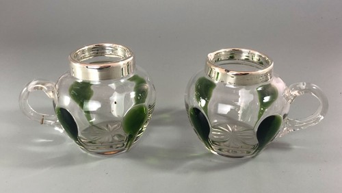Art deco silver mounted - art,