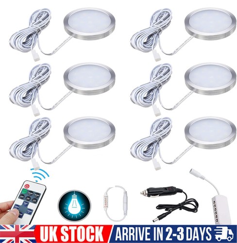 12v interior led spot - 6x,
