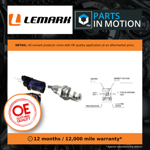 Lambda sensor llb922 - sensor, lemark
