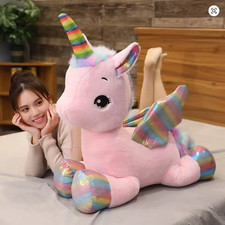 Cute Unicorn Rainbow Plush Toy