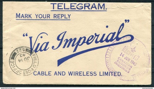 1943 cablegram telegram - 1943, 3