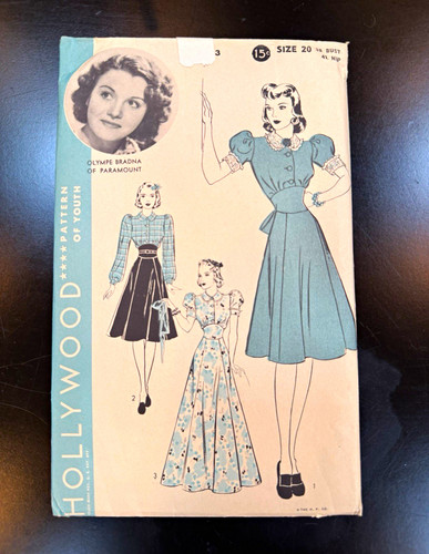 Vintage hollywood dress - hollywood,