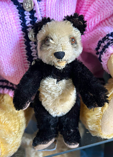 Steiff panda plush - steiff, toy