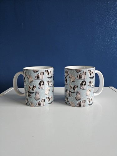 Shih tzu dog mug - dog, set