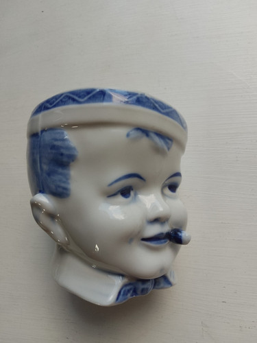 Dutch delft tobacco - dutch, jar/box