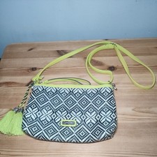 Jessica Simpson straw Handbag | Crossbody/Shoulder Bag | straw green
