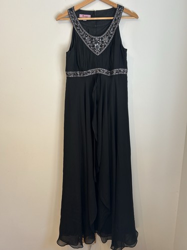 Monsoon petite black - black, maxi