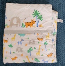 George Baby Cot Quilt Safari Animals 12mths+ Our Jungle Adventure Asda
