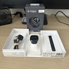 Fitbit Sense Activity Tracker - Carbon/Graphite Stainless Steel *FULLY WORKING*